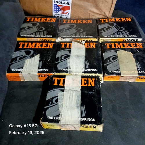Lot new timken 47686 - of, (7)