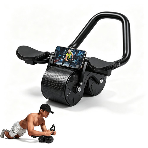 Roller wheel with - ab,
