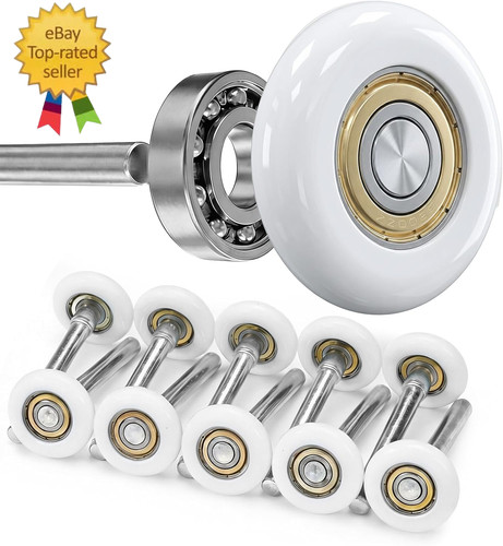 Nylon garage door - garage, rollers