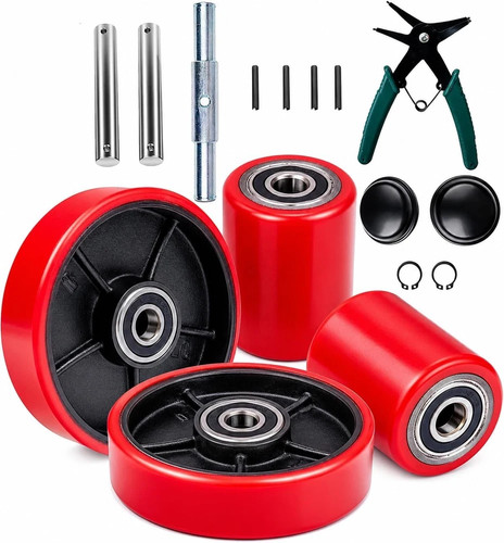 Pallet jack wheels replacement - pallet,
