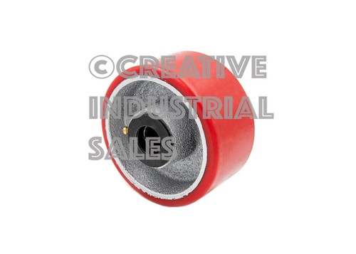 Polyurethane wheel on - 4", 2"